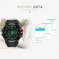 thumbnail image 3 of 50Meters Swim Dress Sport mens Watches Smael Brand Army Green Style Fashion Big dial Watches Men Digital Sport Male Clock 1617B, 3 of 6