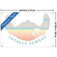 thumbnail image 3 of Disney Lilo and Stitch: Beach Vibes - Locally Famous Wall Poster with Push Pins, 14.725" x 22.375", 3 of 4