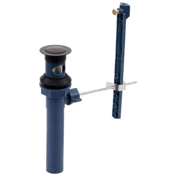 Delta Drain Assembly Plastic PopUp Less Lift Rod Bathroom in