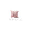 thumbnail image 2 of Bewildely Throw Pillow Covers Funda de almohada Soft Square Shape Funda de cojín Sofá Cama Dormitorio Cojines de coche Fundas Pink 50x50cm Type2 NO2, 2 of 6