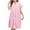 #1 short sleeve_Pink, variant on Women’s Terry Coral Fleece Bathrobe – Quick-Dry Spa Wrap Robe (2025 Cozy Autumn Essential)
