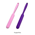 thumbnail image 3 of kurtrusly Spatules en Silicone Résistantes à la Chaleur 2 Pièces – Pot Agitant Spatules Polyvalentes Sûres et Durables Résistant à la Chaleur Violet + Rose, 3 of 6