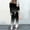 Black 26, variant on Karymi Going Out Tops for Women 2-Piece Ombre Tracksuit Outfit, Crew Neck Long Sleeve Gradient Top Drawstring Waist Jogger Pants with Pockets, Casual Set Womens Summer Tops