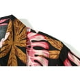 thumbnail image 4 of SSLR Mens Casual Button Down Shirts Short Sleeve Hawaiian Shirts Beach Shirts, 4 of 7