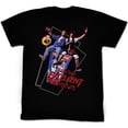 thumbnail image 1 of Bill And Ted Flying Black Adult T-Shirt Xlt, 1 of 2