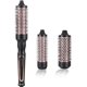 thumbnail image 1 of wonima11 3 in 1 Thermal Brush Set, Heated Round for Blowout Look, Dual Voltage Curling Iron Brush, Ceramic Tourmaline, 3 Detachable Combs, 5 Temperature Settings, 1 of 1