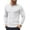 White, variant on COOFANDY Mens Knit Sweater Casual Henley Shirts Long Sleeve Pullover Sweater Button Down Shirts Fall Tops