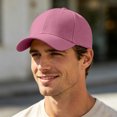 thumbnail image 3 of Boyscolos Baseball Cap Adjustable Size for Running Workouts and Outdoor Activities All Seasons Comfortable and Breathable Pink One Size, 3 of 6