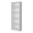 thumbnail image 2 of White 5-Shelf Bookcase, 2 of 8