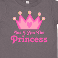 thumbnail image 4 of Inktastic Yes I Am the Princess Crown Girls Toddler T-Shirt, 4 of 5
