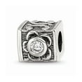 thumbnail image 1 of FB Jewels Sterling Silver Reflections CZ Bead, 1 of 2