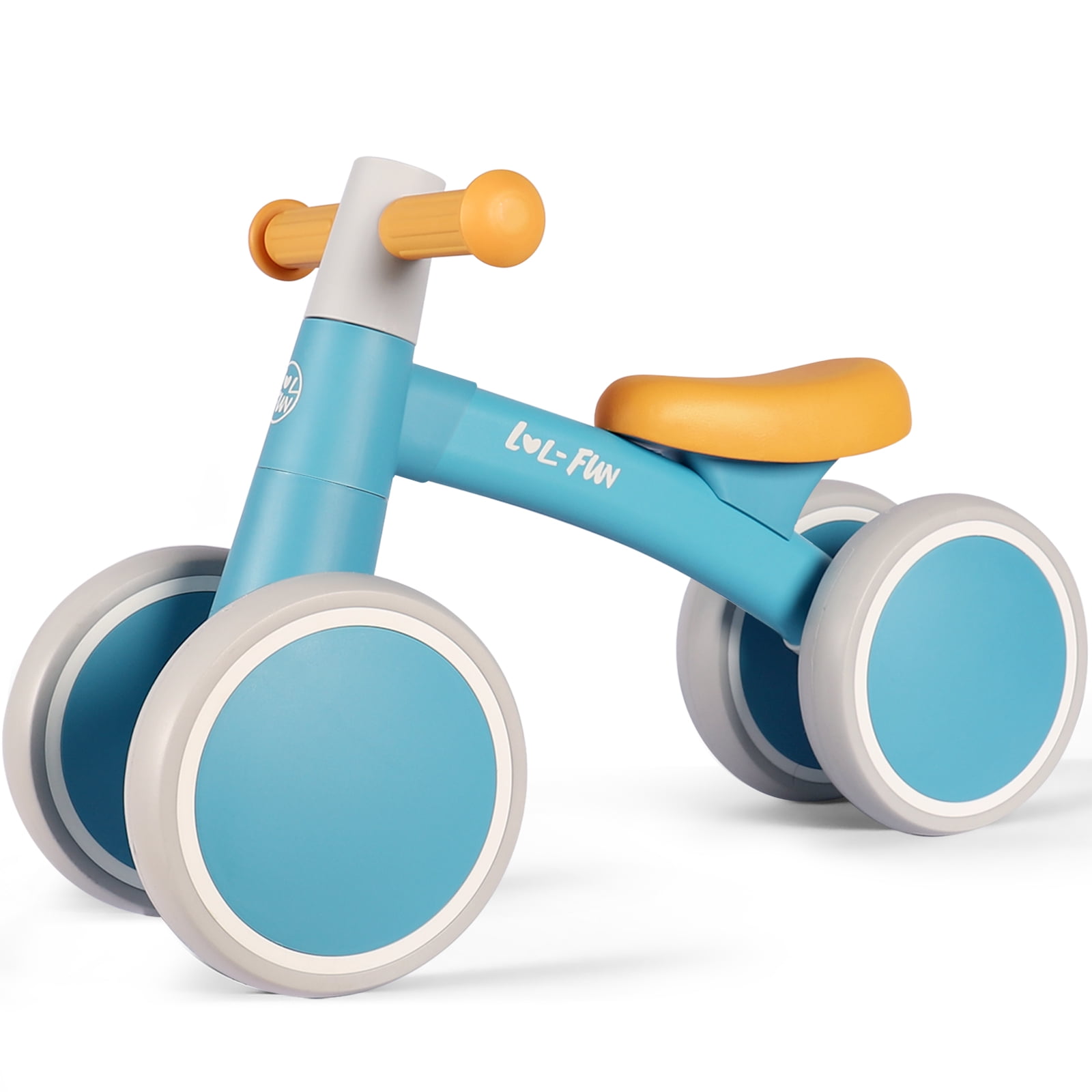 LOLFun 4 Wheels Balance Bicycle Walking Studying Balance Baby Balance