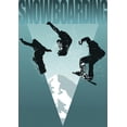 thumbnail image 2 of Snowboarding Poster Wall Mural by Wallmonkeys Peel and Stick Graphic (36 in H x 25 in W) WM102772, 2 of 4