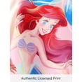 thumbnail image 3 of Chaqueta Disney Princess Ariel Varsity Bomber Girl 2T Official, 3 of 5