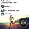 thumbnail image 2 of Cronómetro digital JAMW cronómetro deportivo con reloj calendario alarma Sencillez, 2 of 5