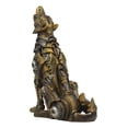 thumbnail image 3 of Ebros Denizen Of Twilight Steampunk Wolf Howling Statue 6" Tall Lycan Werewolf, 3 of 4