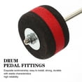thumbnail image 2 of RENACLIPY Metal Drum Pedal Beater Fast Response Perfect Tone 1Pcs Assorted Color 5x19cm for Beginners, 2 of 6