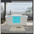thumbnail image 3 of Free Standing Tub 63" Acrylic Freestanding Bathtub Glossy White Soaking Bath Tub with Overflow and Anti-blockage Drain A24 Bathroom Tub, 3 of 8