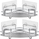 thumbnail image 1 of Shower shelf without drilling, shower shelf 2-pack with 4 hooks, 1 of 5