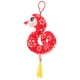 thumbnail image 2 of Colgante del Año de la Serpiente, serpiente realista de peluche, juguete para el Año Nuevo chino, borla Feng Shui, decoración lunar, 2 of 7