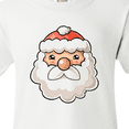 thumbnail image 4 of Inktastic Cute Santa Claus Face Youth T-Shirt, 4 of 5