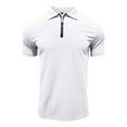 thumbnail image 4 of pstuiky camisetas de hombre, Cárdigan informal de manga corta con capucha y botones sueltos con bolsillos a juego de colores para hombre ropa de hombre xxl, 4 of 9