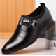 thumbnail image 2 of Zapatos de cuero Zapatos de vestir de negocios para hombres Zapatos para hombres Zapatos de punta de gran tamaño para jóvenes, 2 of 6