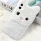 thumbnail image 2 of Funda protectora elegante con diseño de gato de peluche para iPhone 11, 2 of 6