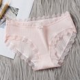 thumbnail image 2 of Women's Briefs Variety Pack Panties for Women Boy Shorts Ladies Bikini Underwear Underwear Men Panties Lingerie Bikini Women Lace Men 3xl High Waist Girls No Show Size Pink L, 2 of 3