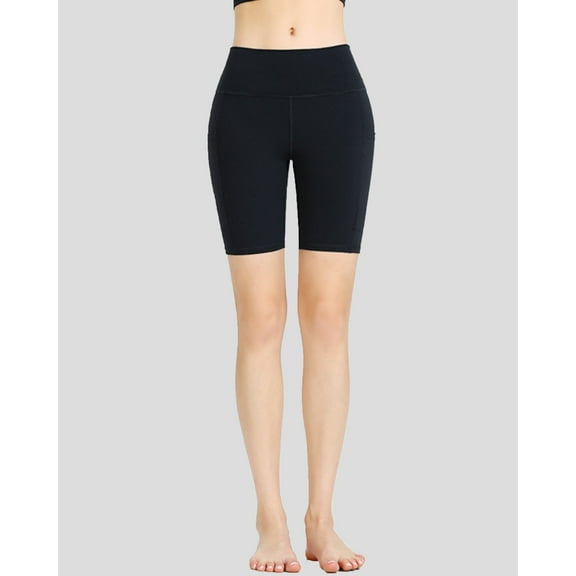 Pocket Nylon Biker Shorts 7.5"