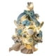 thumbnail image 4 of Árbol de Navidad artificial Decoraciones navideñas Árbol de Navidad de escritorio Regalos de Navidad para azul 30cm, 4 of 9