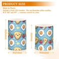thumbnail image 3 of Bread Fried Egg Pattern Flameless LED Candle Set with Remote, Battery Operated Color Changing Pillar Candles, Set of 2, 3 of 7