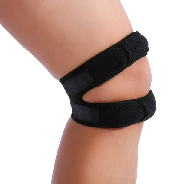 Fyydes knee strap,Knee Support Patella Knee Strap Adjustable Neoprene  Infrapatellar Band Brace 