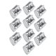 thumbnail image 3 of Prensatelas de Acero inoxidable Sincero 10 piezas con doble pasador para máquinas de coser domésticas, 3 of 10