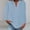 Blue 2, variant on Tunic Tops long sleeve shirts for women linen tops for women tee shirts womens Boho Top Women's Fashion Casual V Neck Up Short Sleeved Blouse Gray M