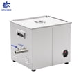 thumbnail image 4 of Limpiador ultrasónico Granbo Sonic de frecuencia variable de 40/68/80/100/120 KHz, para bañera, 15 l, 500 W, emisor de ultrasonidos, limpieza de precisión, 4 of 5
