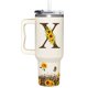 thumbnail image 1 of Vaso SUFAVN con diseño de girasoles con monograma, 1,2 L, para mujer, 1 of 7
