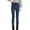 A, variant on Womens Lined Denim Pants Thickened High Waisted Jeans for Winter Thermal Warm Long Trousers Stretchy Slim Fit Jeans for Women