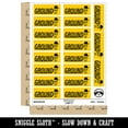 thumbnail image 2 of Ground Mail Service Running Person Sticker Set - Yellow - Matte Finish - 2.00" Large, 2 of 7