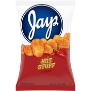 Jays Potato Chips, Hot Stuff, 10 oz Bag