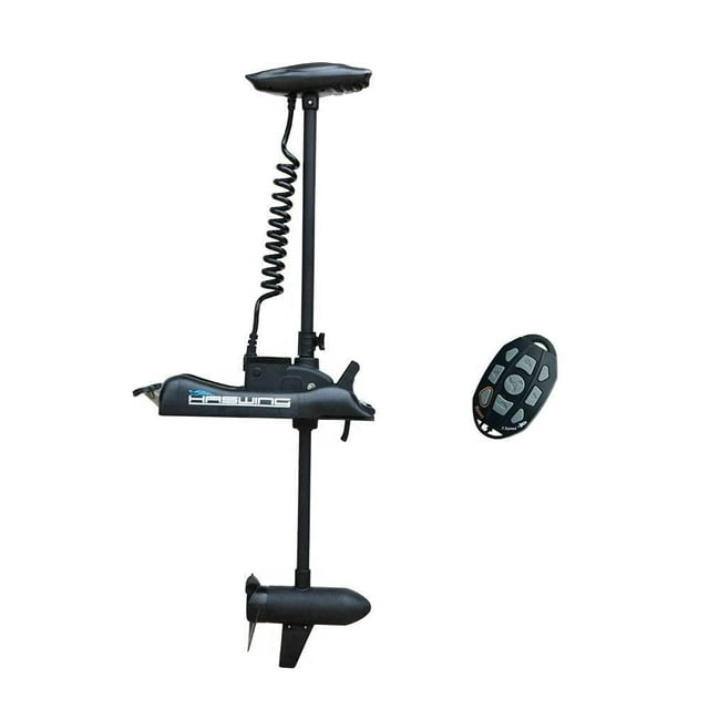 HASWING OUTDOOR Electric Trolling Motor – 24V 80LB 54 Inch Shaft Cayman Bow Mount Boat Fishing Saltwater Freshwater with Wireless Remote Control