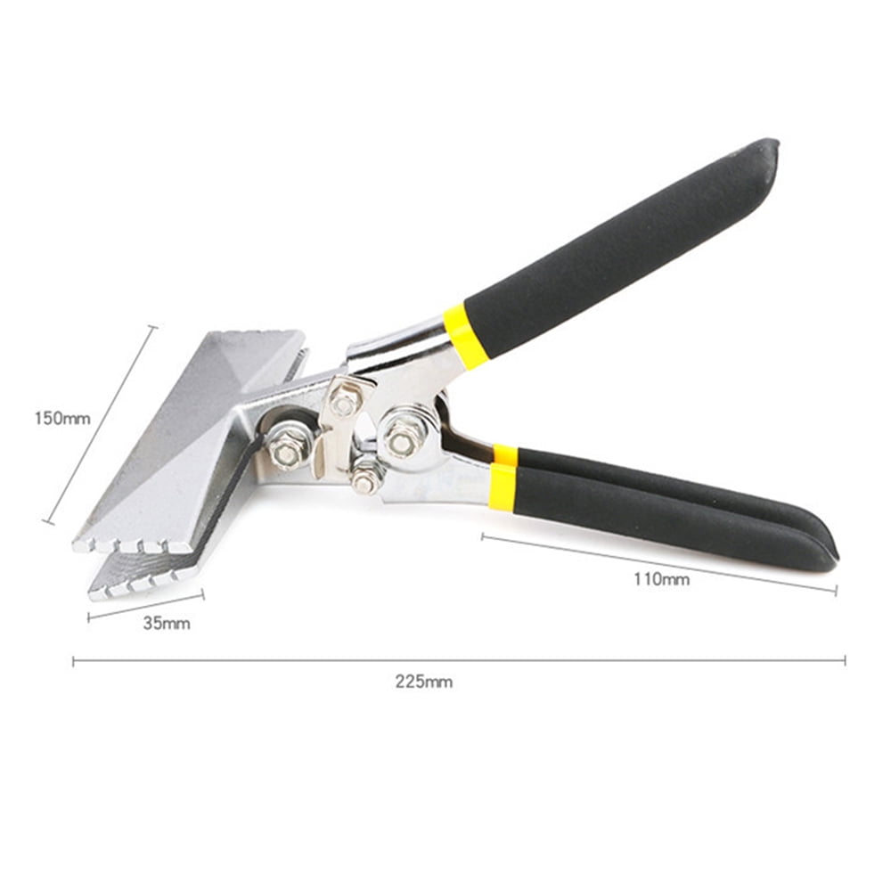 Sheet Metal Bending Pliers Crimping Tool Hand Seamer Wide Jaw 75mm