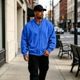 thumbnail image 4 of Bomber Jacket Men Casual Lightweight Zip Up Jackets Spring Fall Long Sleeve Light Flight Jacket with Pockets, 4 of 5
