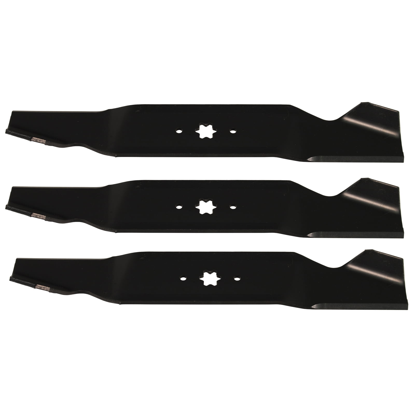 3 Toothed Blades 54/" Deck MTD Toro Cub Cadet Mowers 112-0931 742-0677B 942-0677B