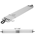thumbnail image 3 of Telescoping Plank, Aluminum Plank, Scaffolding Planks 440lbs Capacity, Aluminum Walk Board with Skid-Proof Platform Scaffold Ladder Accessory, 3 of 8