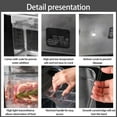 thumbnail image 4 of Low Temperature Slow Cooker Circulator Transparents Sous Vide Cooking Water Tanks Sound Insulation with Lid Kitchen Tool, 4 of 8