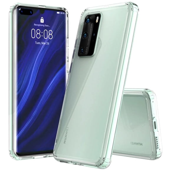 Exian TPU Transparent Case Clear for Huawei P40 Pro