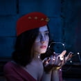 thumbnail image 3 of Sombrero de baile marinero, espectáculo de danza cuadrada, abanico de velero, azafata, barco, otoño, tres estrellas, boinas de trigo, gorra militar (rojo), 3 of 7