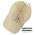 thumbnail image 5 of TOPTIE 6 Panel Unisex Nylon Trucker Hat, Unstructured Breathable Baseball Cap, Adjustable Sun Protection Mesh Hat Trucker Cap, 5 of 7
