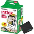 thumbnail image 1 of Película instantánea Fujifilm Mini (blanca), 20 hojas para minicámaras, 1 of 5